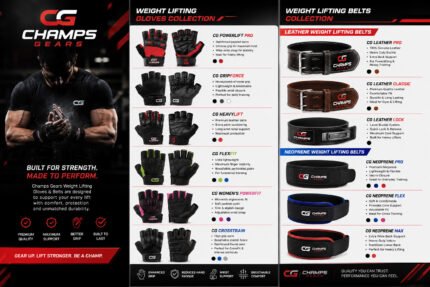 Weight Lifting Belts and Gloves collection